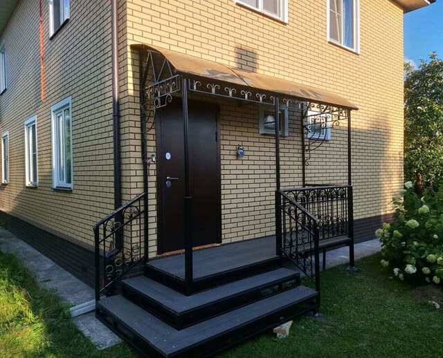 кованые и сварные козырьки Павловский Посад