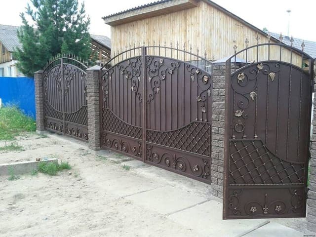 кованые и сварные ворота Павловский Посад