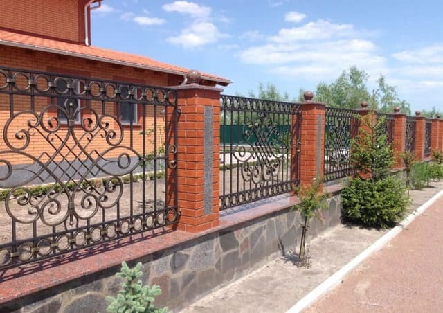 кованые и сварные заборы Павловский Посад